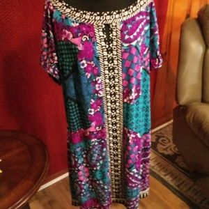 Beige by eci woman dress